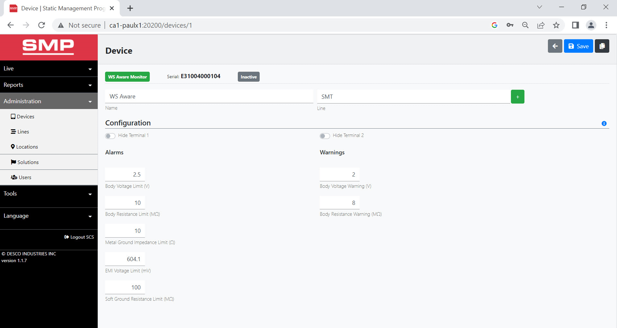Monitor Configuration